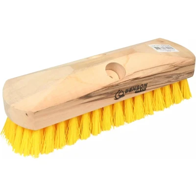 Afbeelding van Benson Luiwagen Hout Classic Kunststof Haren 23 cm Bruin