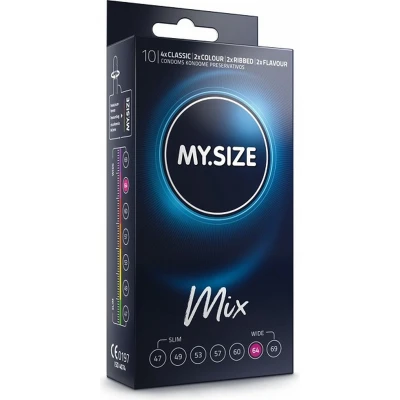 Afbeelding van MY.SIZE Mix 64 mm Condooms 10 stuks