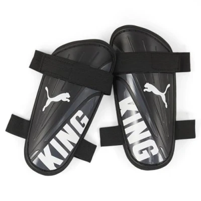 Afbeelding van Puma King Strap Shin Guard Black/White Medium.