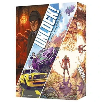 Afbeelding van Space Cowboys Unlock! Legendary Adventures gezelschapsspel in het Spaans