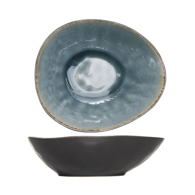 Afbeelding van Cosy &amp; Trendy Kleine Schalen Laguna Blue Grey 20 x 17 cm 4 Stuks