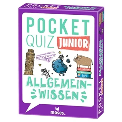 Afbeelding van Pocket Quiz junior Allgemeinwissen