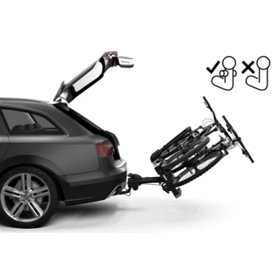 Afbeelding van Thule Easyfold XT 2 FIX4BIKE (965) Trekhaakfietsendrager fietsen