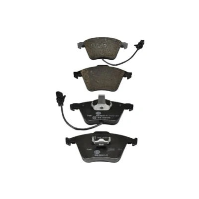 Afbeelding van HELLA 8DB 355 011 711 Remblokkenset Met slijtage waarschuwingscontact AUDI: A6 C6 Avant, Saloon, A4 B7 Avant