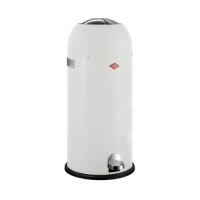 Afbeelding van Pedaalemmer Wesco Kickmaster Maxi, wit mat