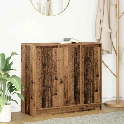 Afbeelding van vidaXL Dressoir 85x34x76 cm spaanplaat oud hout