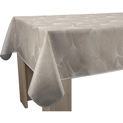 Afbeelding van Le linge de Jules Biloba Tafelkleed, vuilafstotend, met koord, rechthoekig, 150 x 300 cm