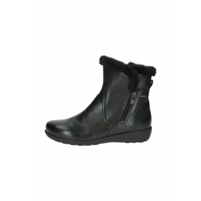 Afbeelding van Caprice Snowboots, Dames, Maat: 39, Black nappa Leer en textiel