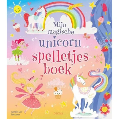 Afbeelding van Uitgeverij deltas mijn magische unicorn spelletjesboek