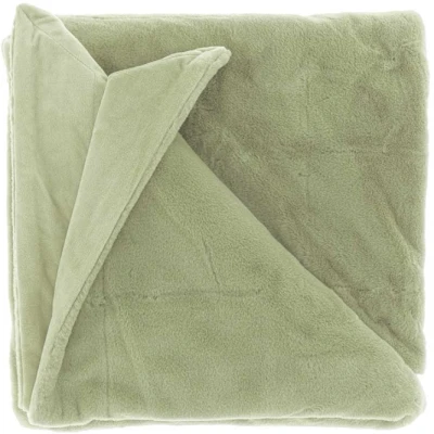 Afbeelding van Unique Living Plaid Klaas Tea Green 150x200cm