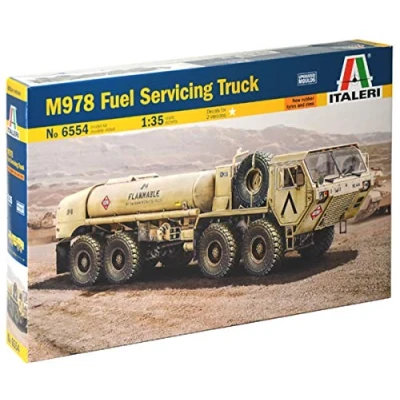 Afbeelding van 1:35 Italeri 6554 US M978 Fuel Servicing Truck Plastic Modelbouwpakket