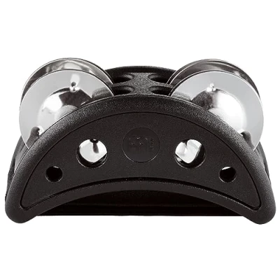 Afbeelding van Meinl Compact Foot Tambourin CFJS2S BK Tamboerijn