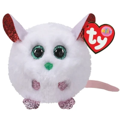 Afbeelding van Ty Teeny Puffies Christmas Mouse 10cm