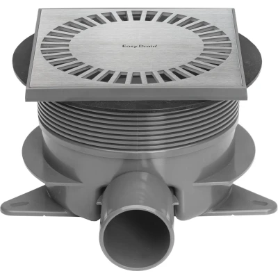 Afbeelding van Easy Drain Aqua Briljant vloerput met ABS sifonhuis en inbouwdeel,