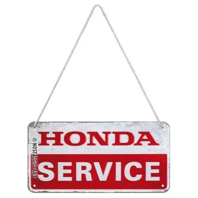 Afbeelding van Hangend Bord Honda Motorcycle Service