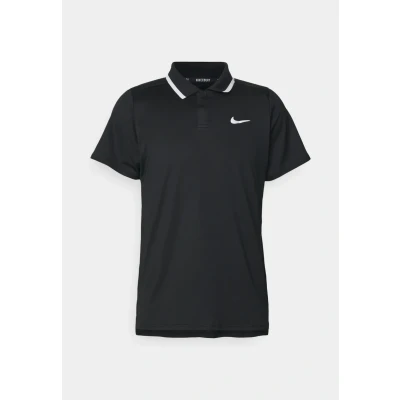 Afbeelding van Nike Performance Poloshirt, Heren, Maat: 46 50, Black/white