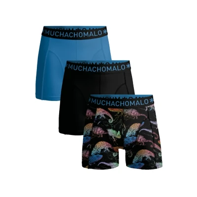 Afbeelding van Muchachomalo Heren Boxershorts 3 Pack Maat XXL 95% Katoen Mannen Onderbroeken