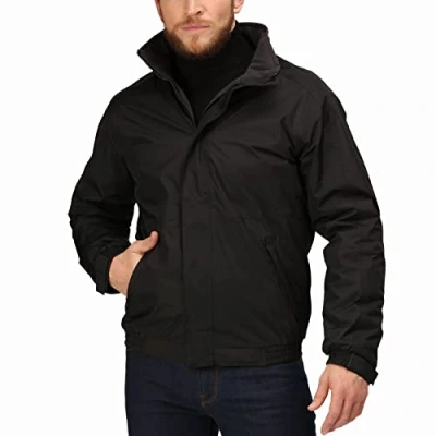 Afbeelding van Regatta Dover Uniseks jas (1 stuk), zwart., XL
