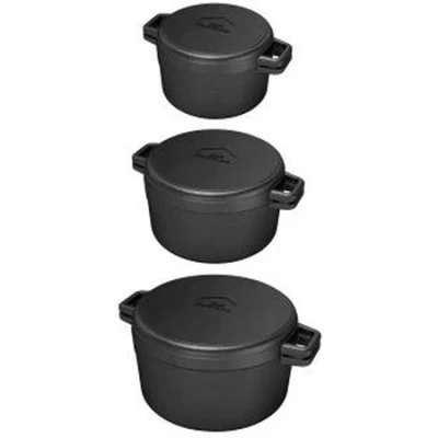 Afbeelding van The Bastard Dutch Oven &amp; Griddle L Ø 28 cm