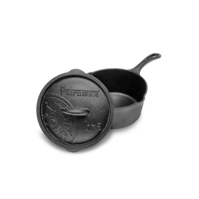 Afbeelding van Petromax Gietijzeren Steelpan met deksel 2L