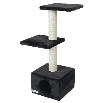 Afbeelding van Kerbl Krabpaal Venus Sweet Zwart 30x30x85cm
