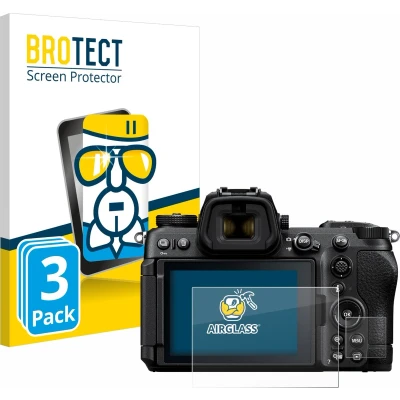 Afbeelding van BROTECT Screenprotector voor Nikon Z6 III Folie Beschermfolie Beschermglas transparant (3 Stuks)