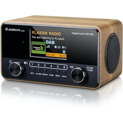 Afbeelding van Albrecht DR 865 Senior stereo radio met DAB+ FM