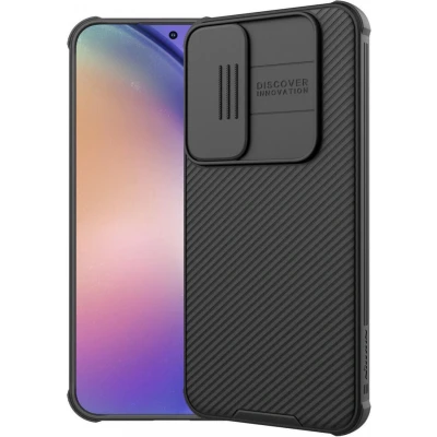 Afbeelding van Nillkin CamShield Pro Back Cover Geschikt voor Samsung Galaxy A55 Hoesje Zwart