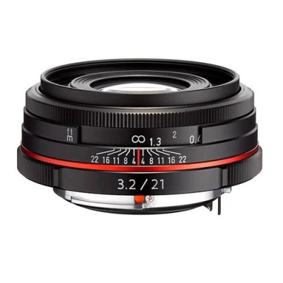 Image de Objectif reflex Pentax HD 21 mm f/3.2 ED AL Limited noir