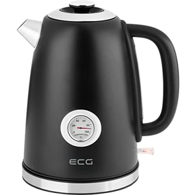 Afbeelding van ECG RK 1700 Magnifica Nero Waterkoker 1,7 l 2200 W Zwart