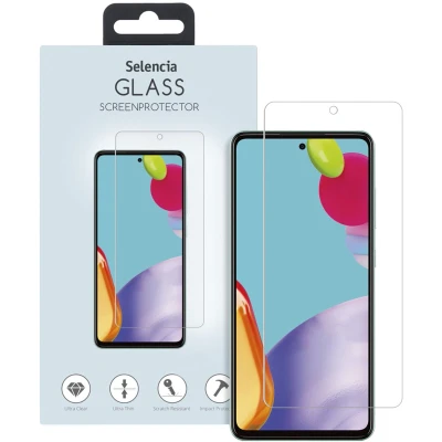 Afbeelding van Selencia Screenprotector Geschikt voor Samsung Galaxy A53 / A52 (4G) A52s (5G) Tempered Glass Gehard Glas