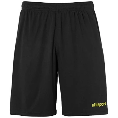 Afbeelding van Uhlsport Center Basic Short Kinderen Zwart / Fluogeel Maat: 116