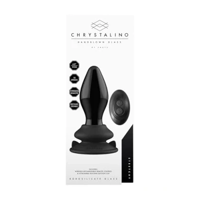 Afbeelding van Chrystalino by Shots Stretchy Glass Vibrator with Suction Cup