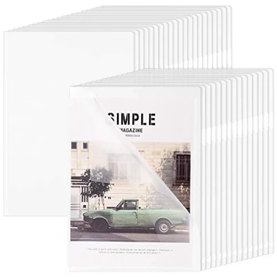 Afbeelding van ZCZN mappen, kunststof, 45 stuks Transparant