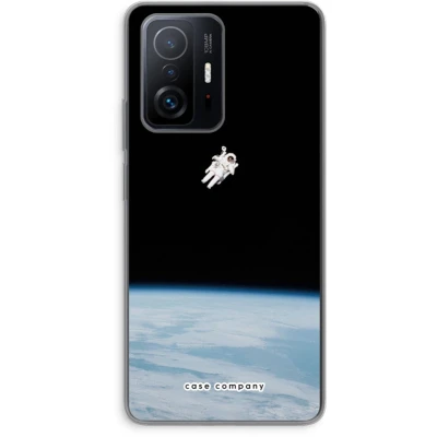 Afbeelding van Case Company® hoesje geschikt voor Xiaomi 11T Pro Alone in Space Soft Cover Telefoonhoesje Bescherming aan alle Kanten en Schermrand