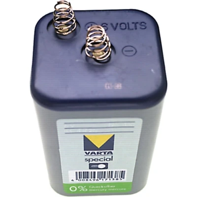 Afbeelding van Varta Blokbatterij Longlife Veer 6 Volt