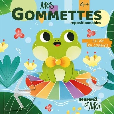 Image de Hemma et Moi Mes gommettes La vie en couleurs repositionnables
