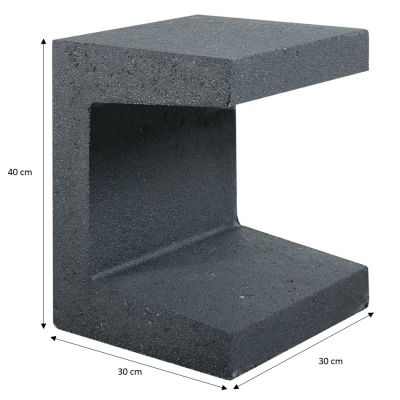 Afbeelding van U Element 30x30x40 cm prijs per stuk Gardenlux