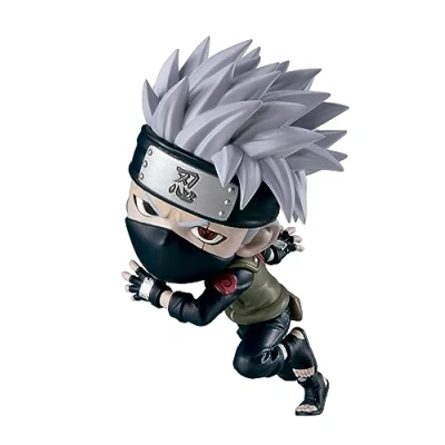 Afbeelding van Chibi Masters Bandai VE63385 Shippuden Anime Kakashi Hatake Kawaii Naruto figuur, meerdere kleuren, 8 cm
