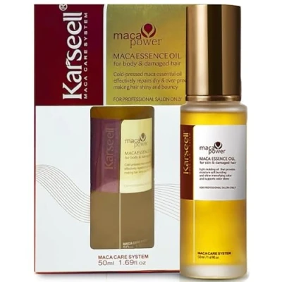 Afbeelding van Karseell Maca Essentie Olie Voor Lichaam &amp; Beschadigd Haar 50 ml