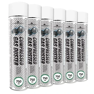 Afbeelding van AABCOOLING Home&amp;Office K1 Air Duster Aerosol Office Equipment Cleaning Spray voor PC BE 6 stuks