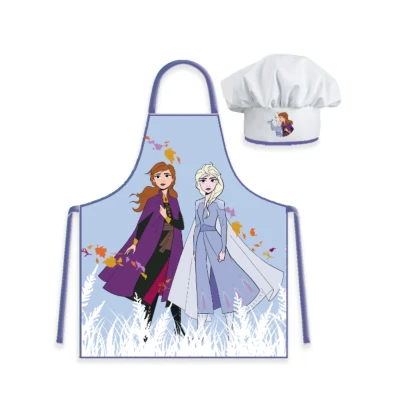 Afbeelding van Frozen Keukenschort voor Kinderen met Koksmuts 5714710014084