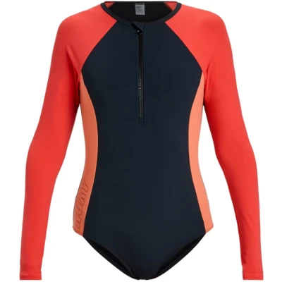 Afbeelding van Roxy Active Onesie Badpak, Dames, Maat: XXL, Anthracite