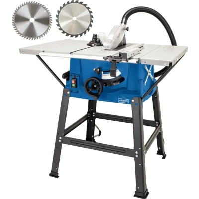 Afbeelding van Scheppach Tafelcirkelzaag HS100S 2000W (incl 2 zaagbladen)
