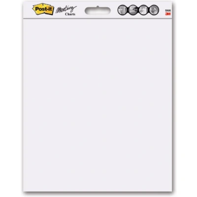Afbeelding van Post it Wall Pad, Ft 61 X 51 Cm, Blok Van 20 Vel Flipchartpapier