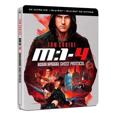 Image de Mission Impossible : Protocole Fantôme (Blu Ray 4K Ultra HD + Blu Extras) (Steelbook) / Mission: Ghost Protocol