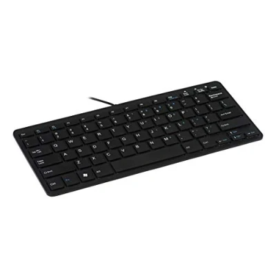 Afbeelding van R Go Tools Compact Toetsenbord, QWERTZ (DE), zwart, bedraad