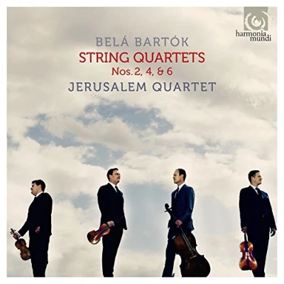 Afbeelding van Jerusalem Quartet String Quartets Nos.2 4 &amp; 6 (CD)