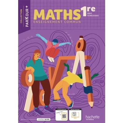 Image de Cahier de Maths 1re séries technologiques enseignement commun Livre élève Éd. 2023