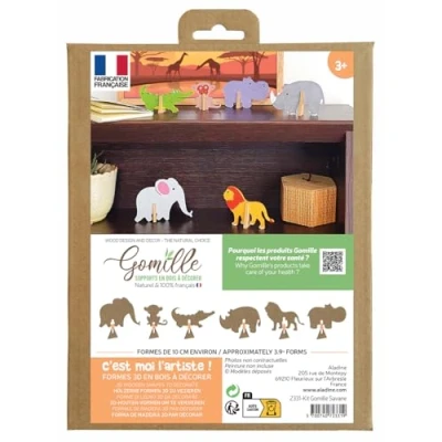 Afbeelding van Gomille MDF Figuren Set Savanne